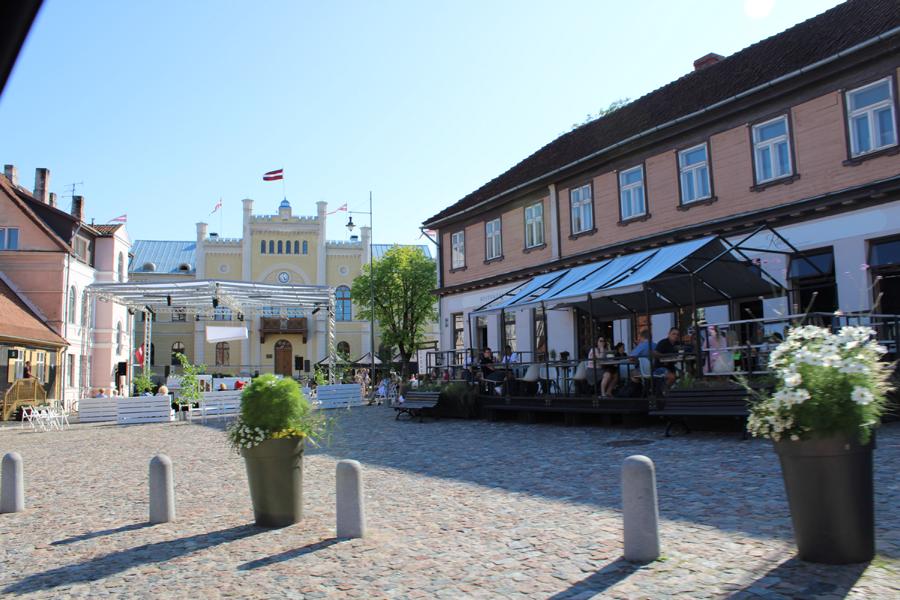 Kuldīga Marktplatz