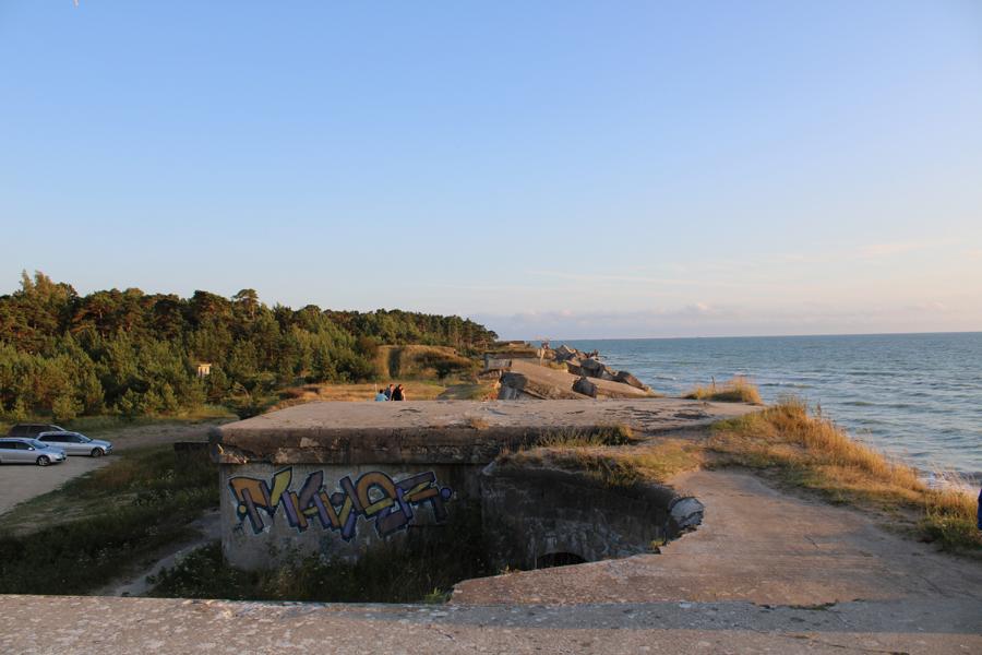 Liepāja Bunkeranlage verlassen